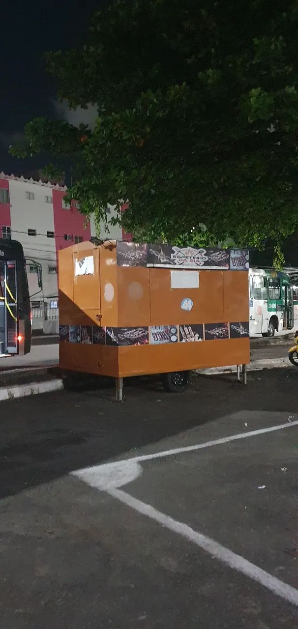 Trailer móvel/Carrinho de lanche completo - Foto 2