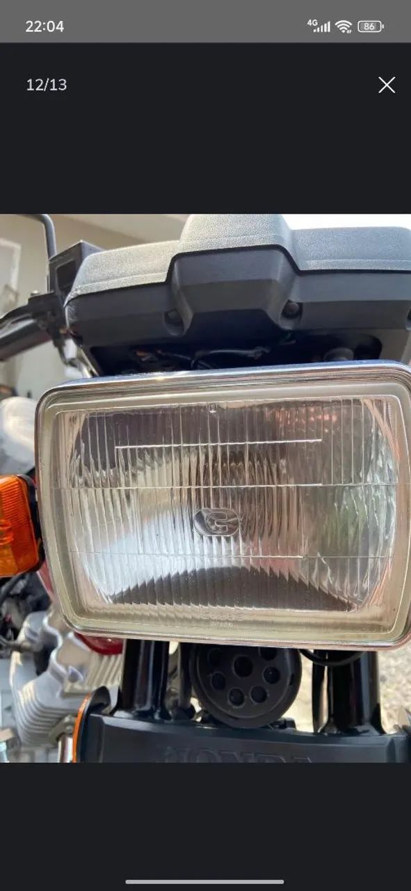 Honda CG 125 vermelha  - Foto 3