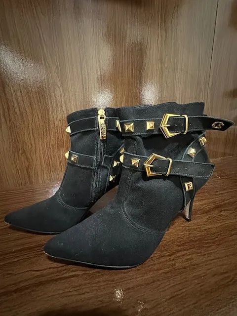 Steffens Cano Ankle Boot Carmen Steffens Preto Carmen Steffens