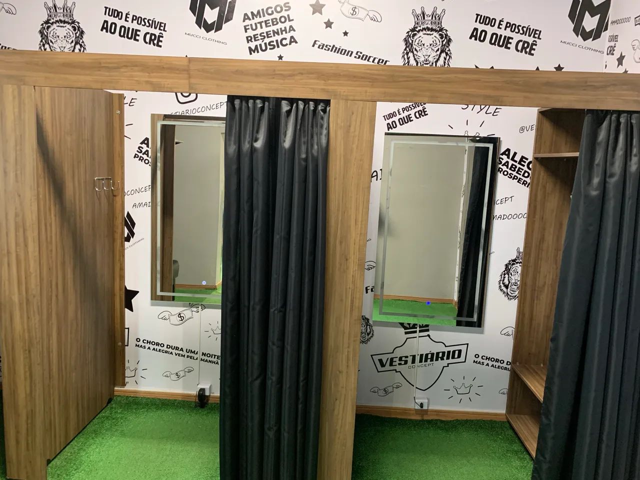 Vende-se conjunto de 3 Provadores - Foto 2