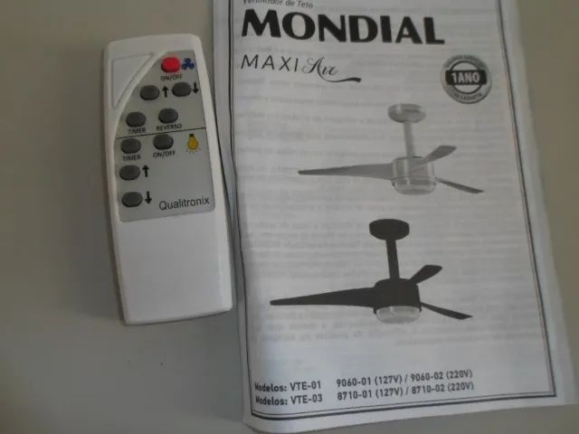 Controle Remotor Ventilador de Teto - Foto 3