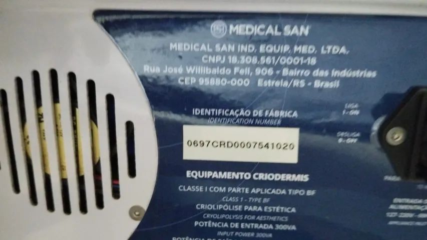 VENDO URGENTE!! Criolipolise Criodermis Medical San - Ler Anúncio - Foto 2