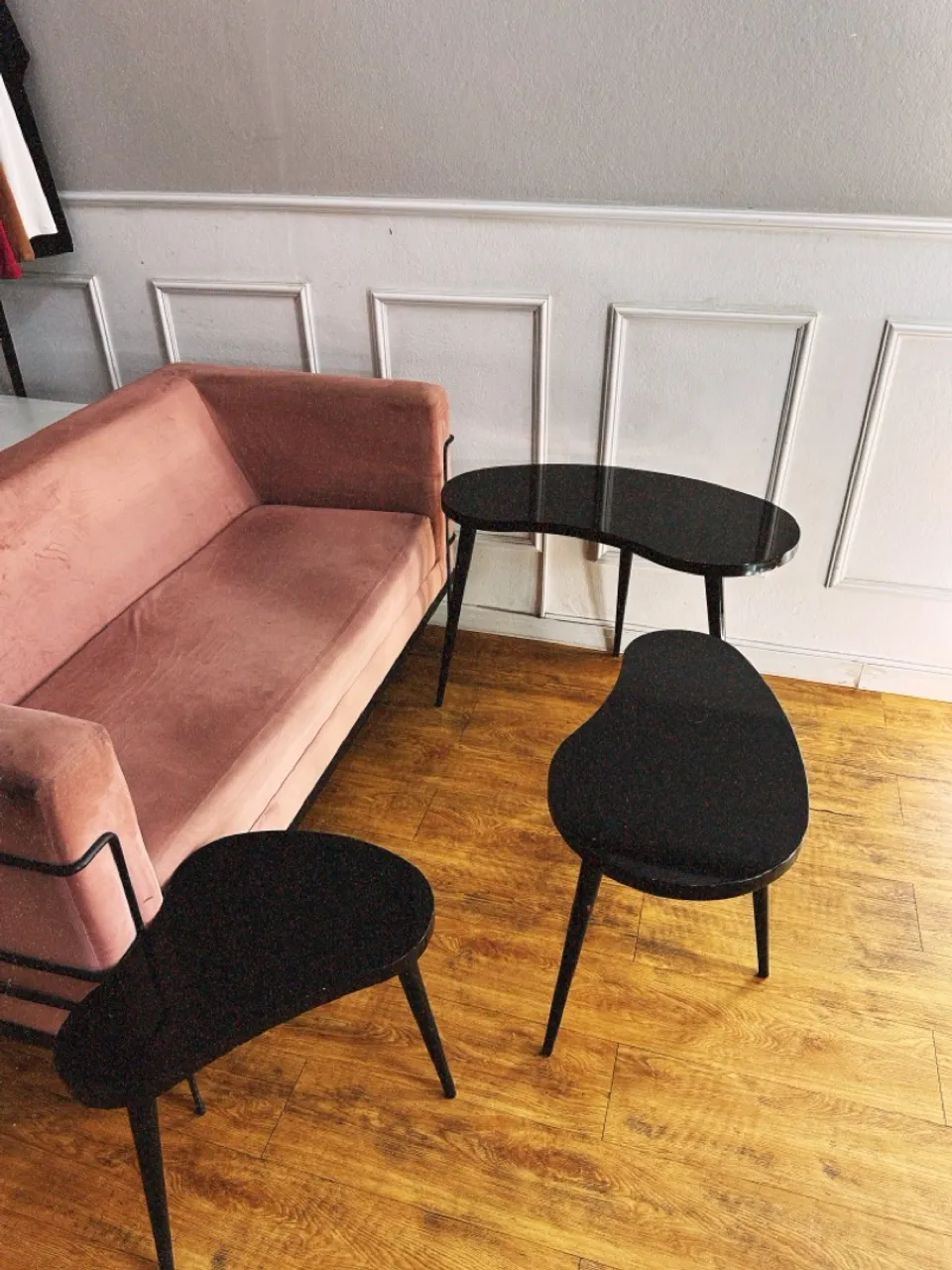 Conjunto de Mesas Laterais Design Moderno