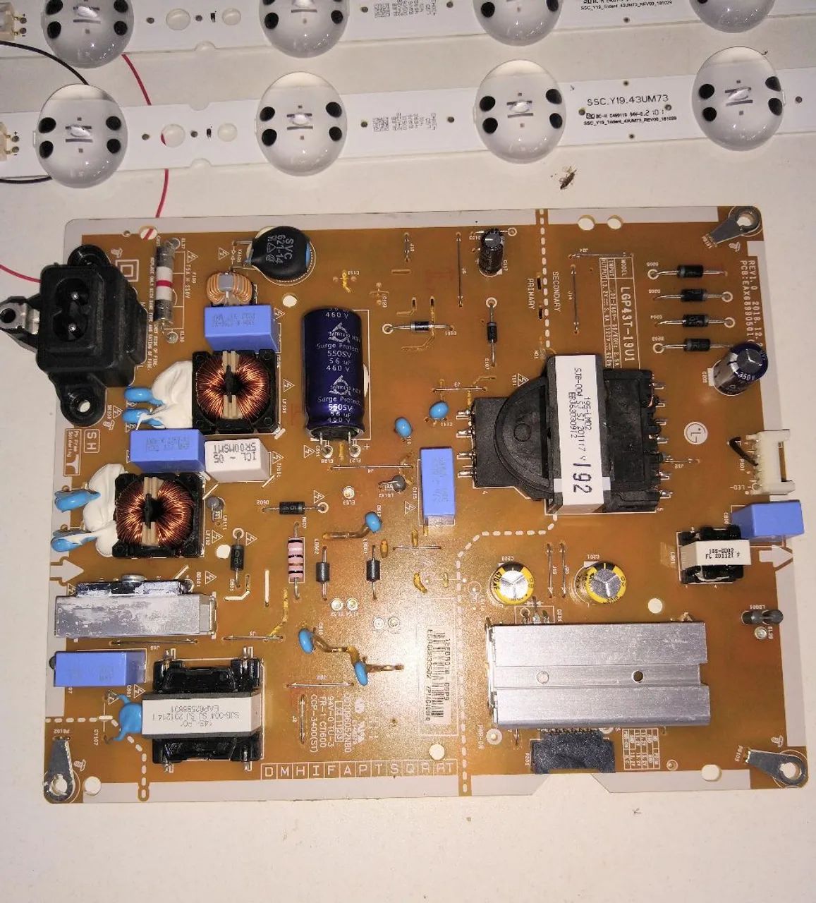 Kit Placas TV LG 43UP7500PSF - Foto 4