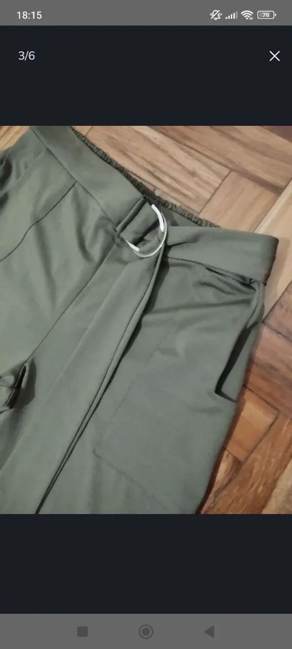 Calça pantacur verde G2