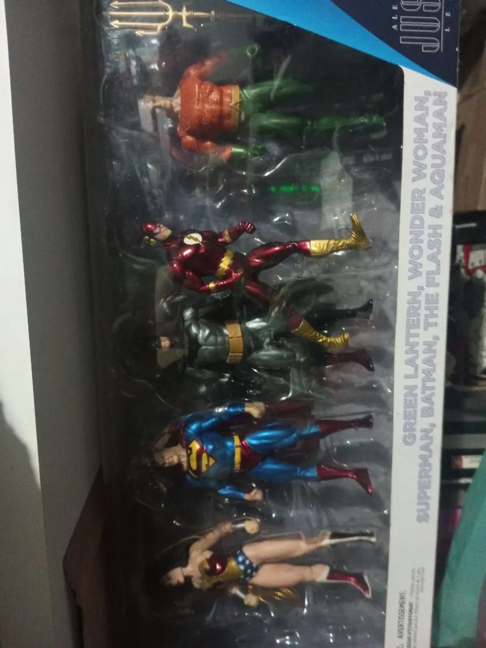 Liga da justiça DC direct Alex ross justice league DC collectibles boneco figura