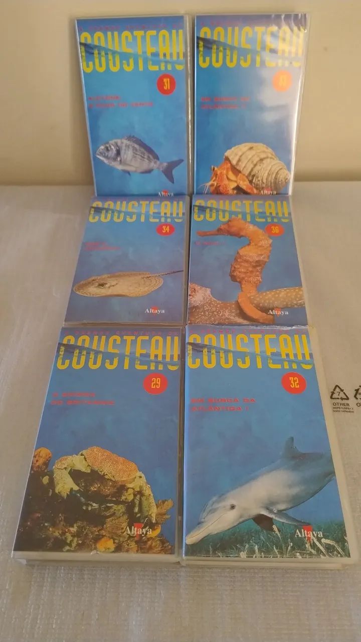 Coleção Grandes Aventuras de Cousteau - DVDs - Foto 3