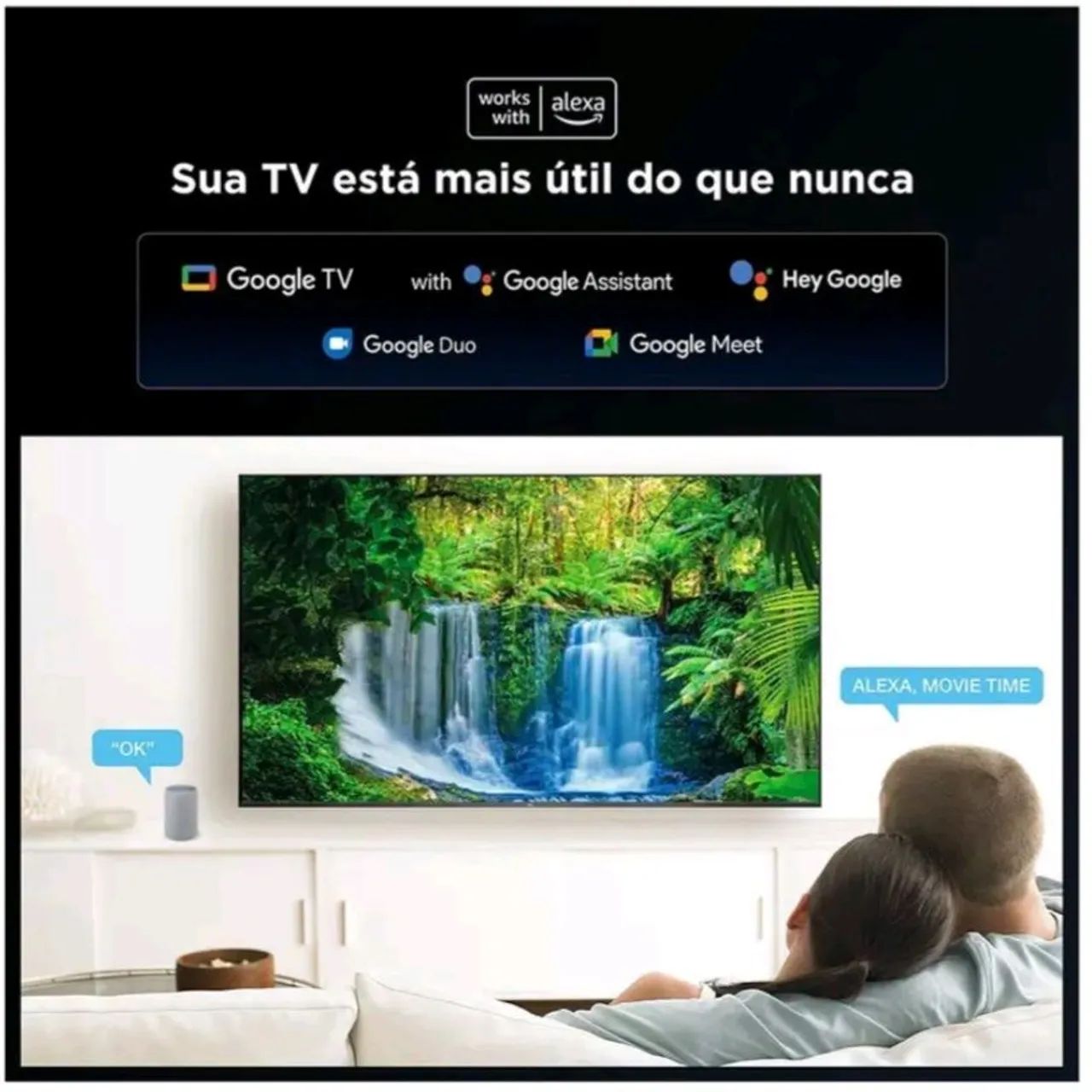 Smart TV 4K 65" polegadas TCL P755 "Nova, Lacrada" com NF - LED, HDR, HDMI 2.1, Google TV - Foto 5