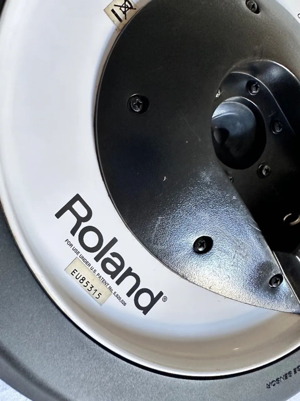 Pad CY-12RC Roland - RIDE e CRASH - tri-zone - raridade