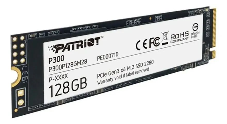 Ssd Patriot P300 128Gb M2 2280 Nvme Pcie Gen 3X4 Novo Loja Coimbra Computadores - Foto 5