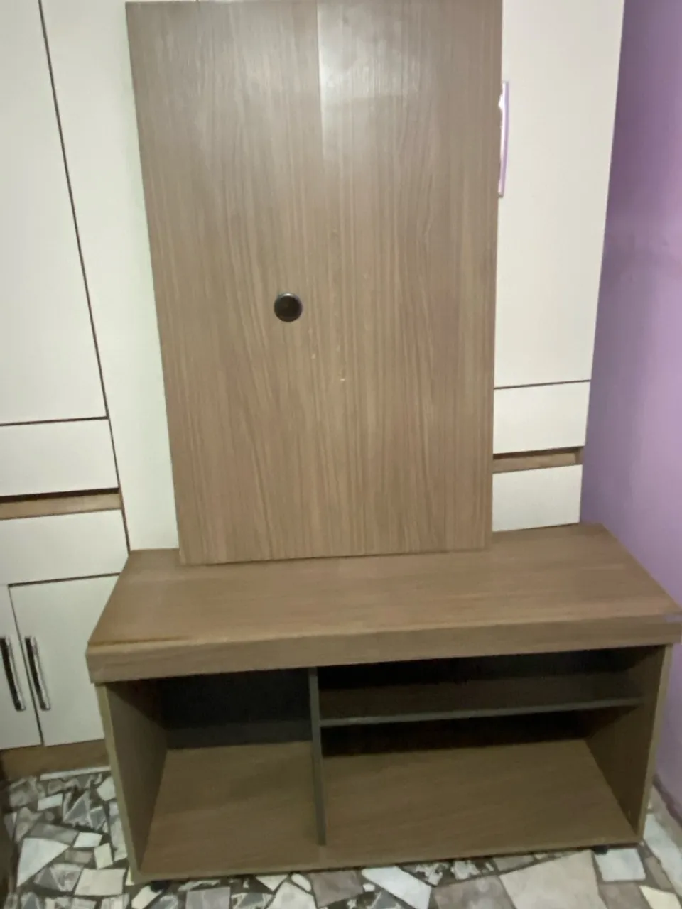 Rack com painel