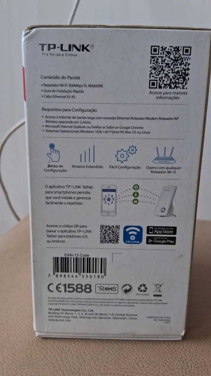 Repetidor 300mbps TP-Link TL-WA850RE - Foto 3