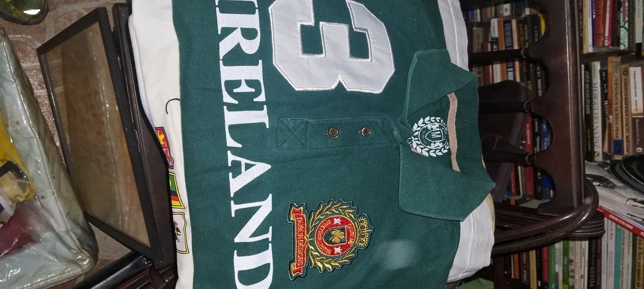 IRLANDA polo Dublin número 3 belíssima peça  - Foto 5