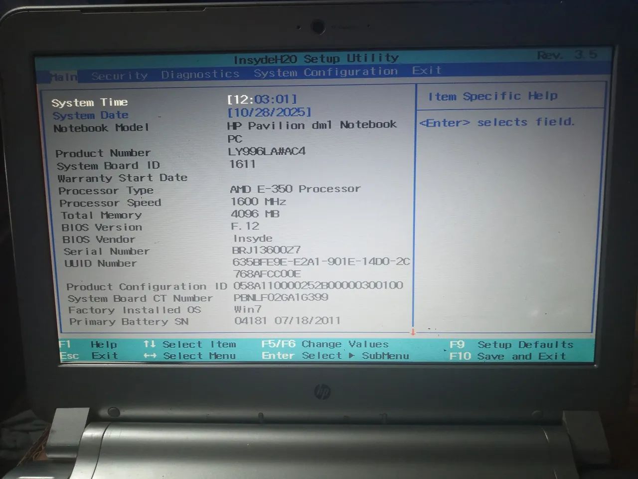 Net book Hp pavilion dm1  - Foto 4
