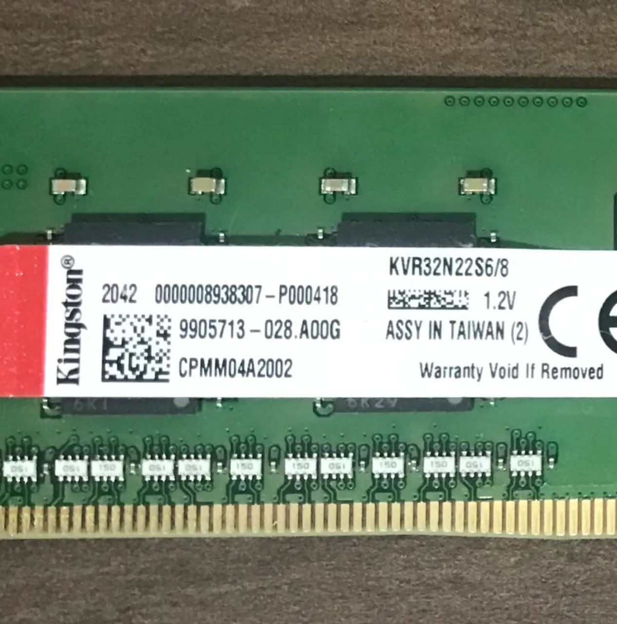 VALOR NEGOCIÁVEL!!! 8GB DDR4 KINGSTON 3200Mhz