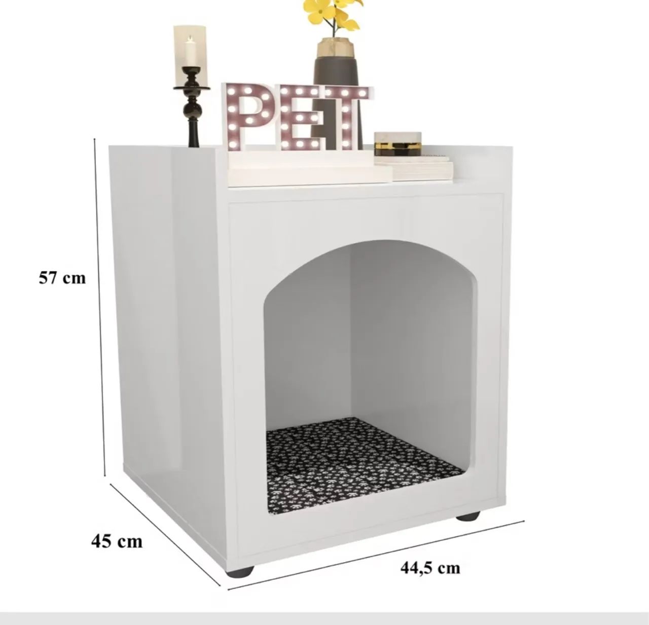 Mesa de cabeceira e cama pet - Foto 4