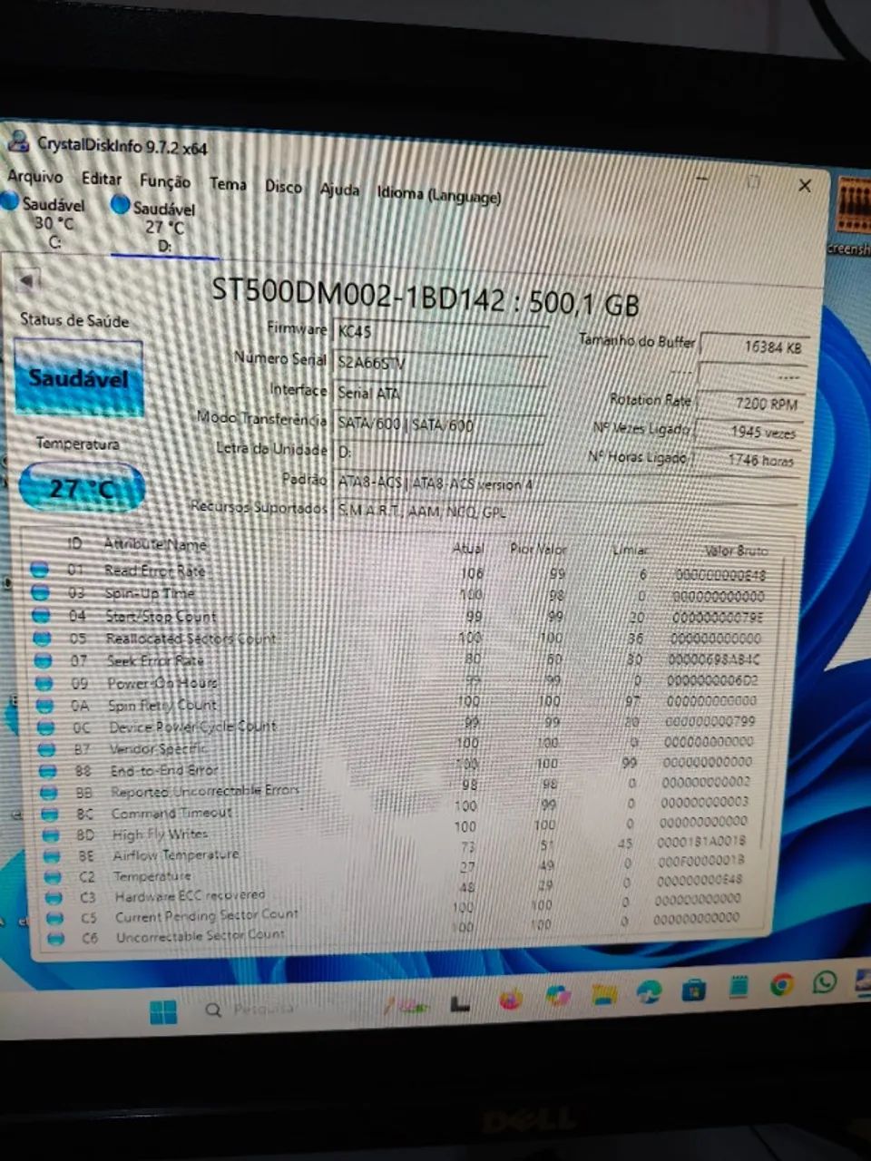 HD Seagate 500GB - Foto 4