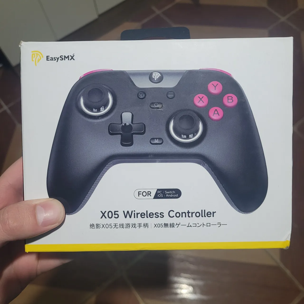 Controle EasySMX X05 - PC/Switch/iOS/Android