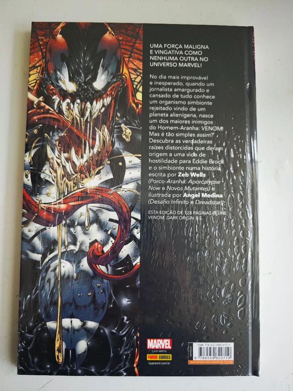 HQ Marvel Essenciais Venom - Origem Sombria (Lacrada!) - Foto 2