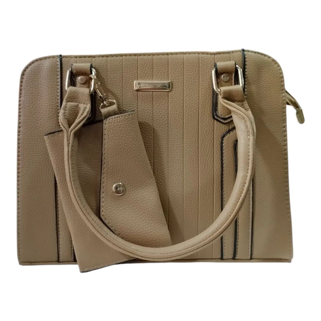 Bolsa de mão branca - nova - Foto 2