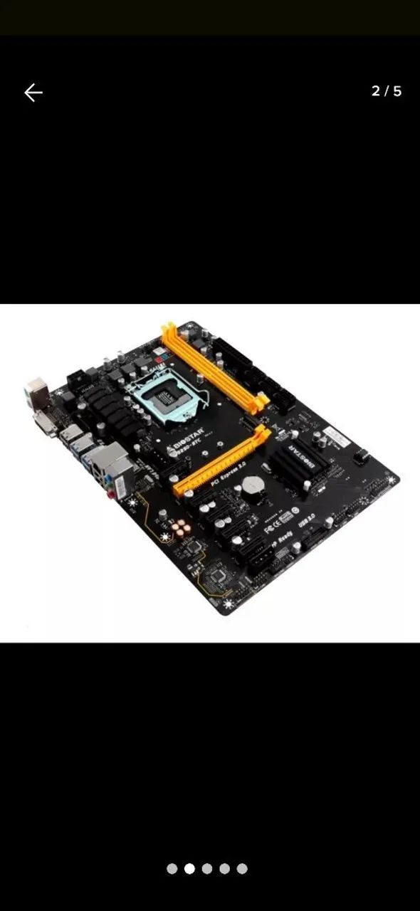 Kit Biostar Tb 250, Processador, Memoria Ram 4gb - Foto 3