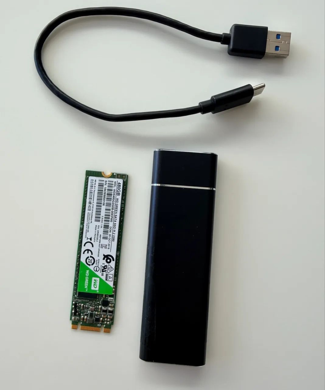 SSD 480GB M.2 + Case Portátil  - Foto 2