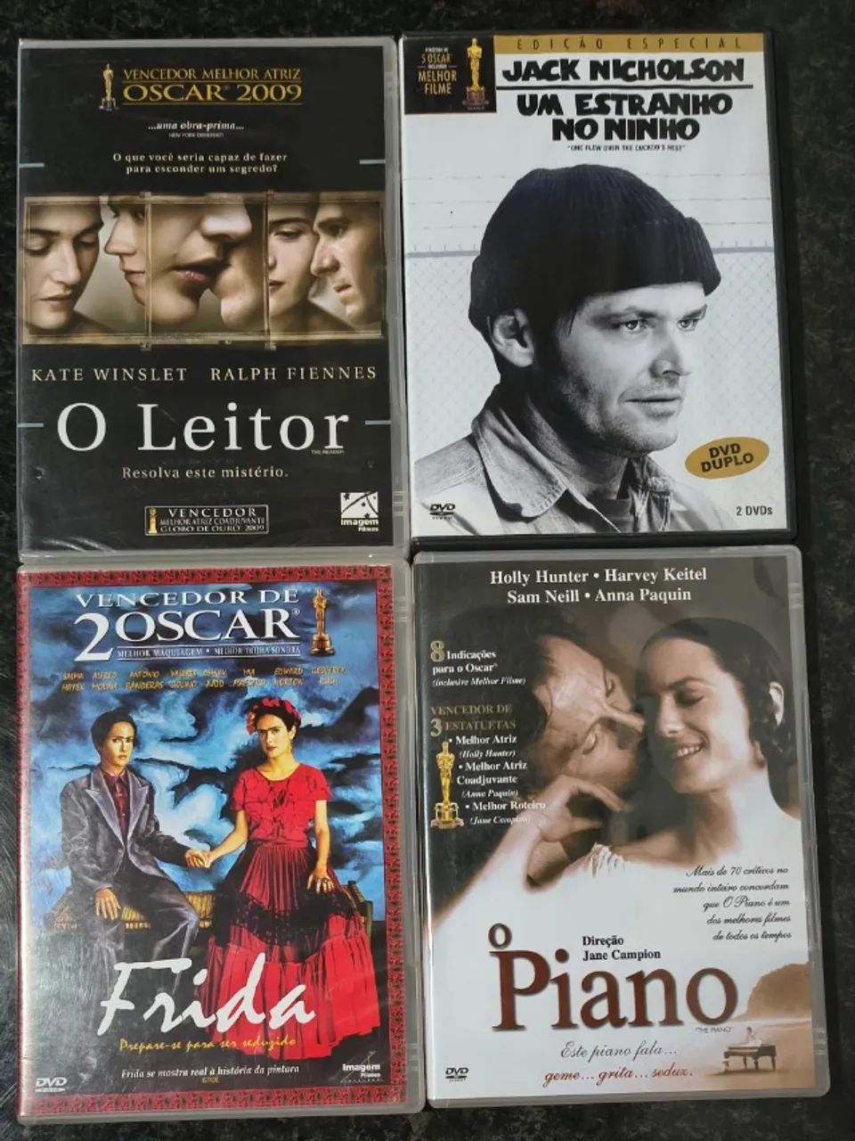 4 filmes vencedores de Oscars 
