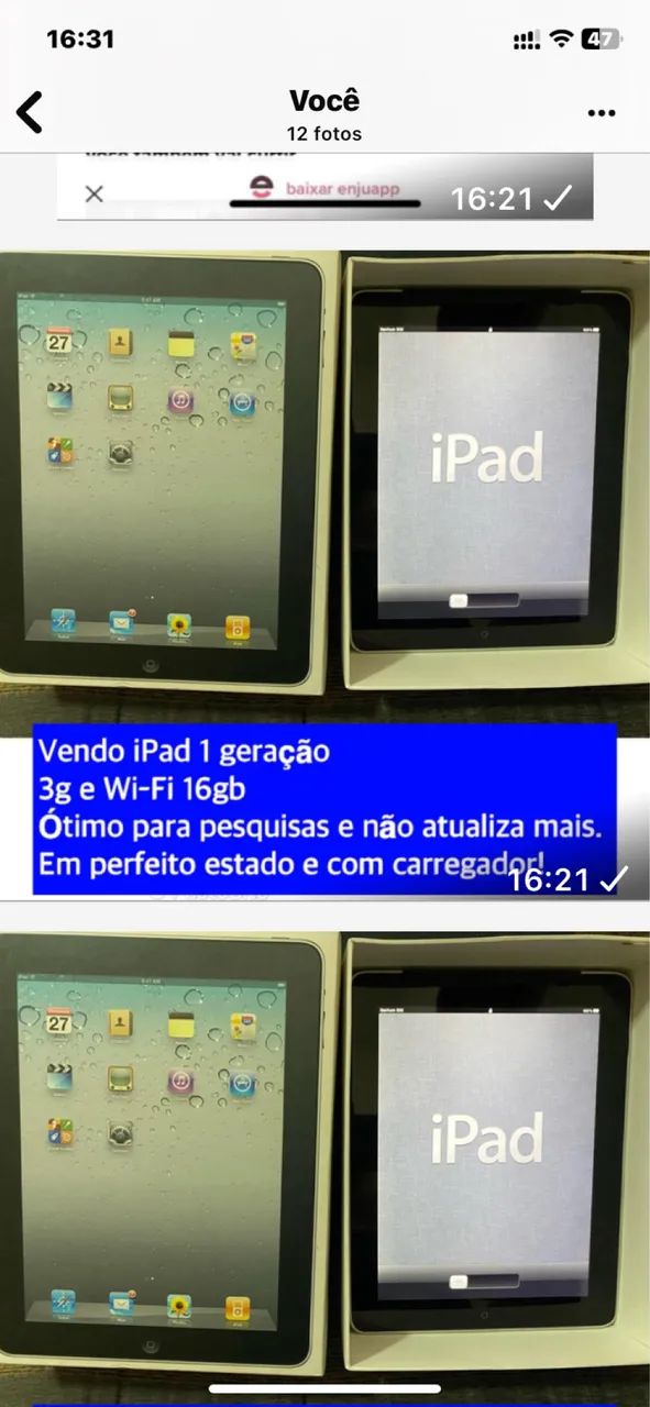 iPad 1 geração  - Foto 4