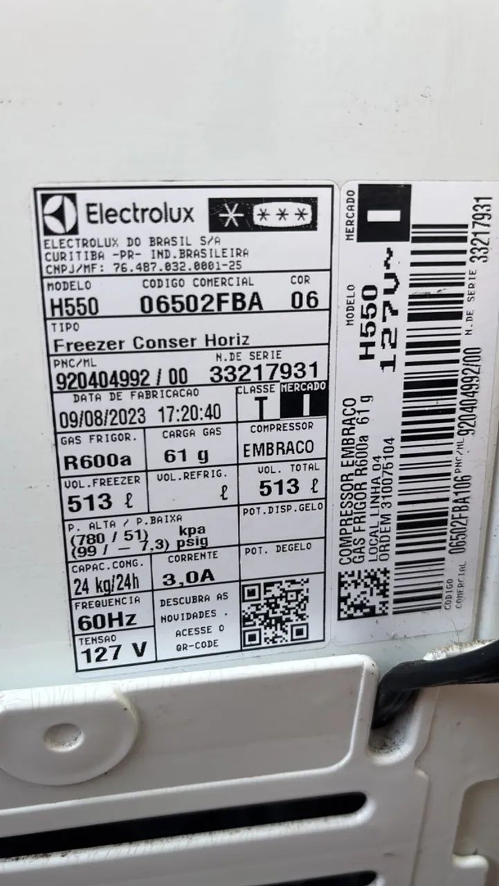 Freezer Eletrolux  - Foto 5