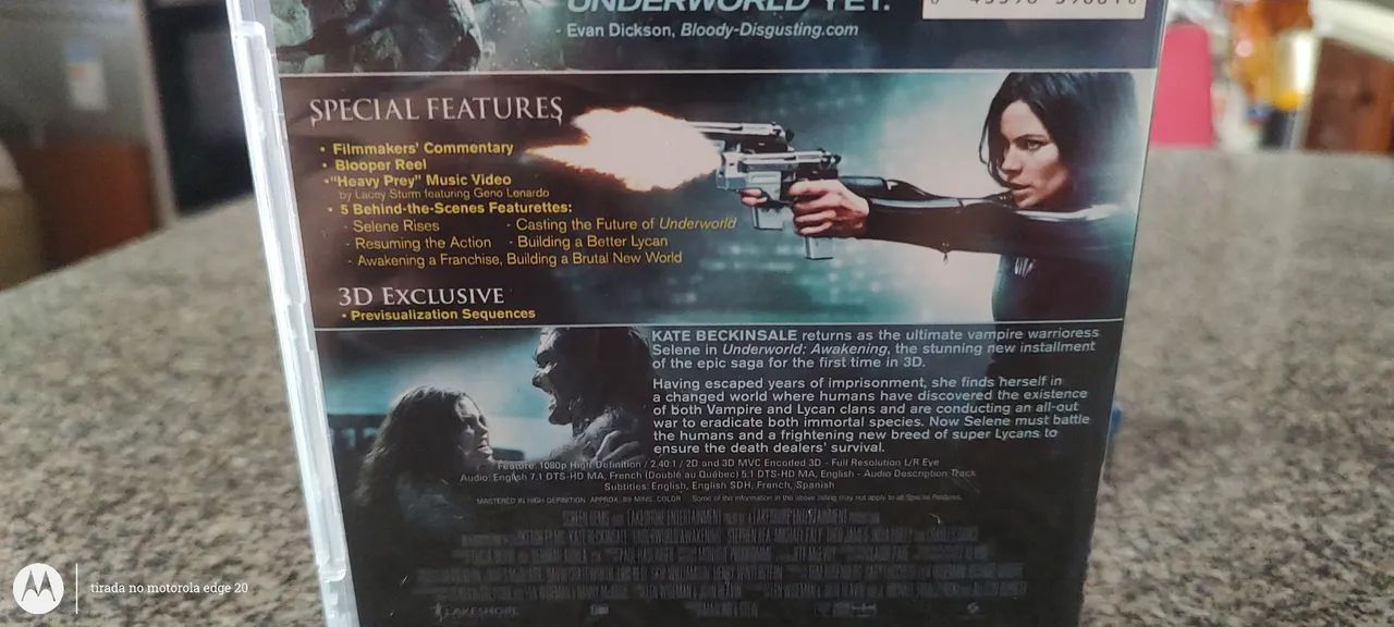 Dvd underworld awakening blu-ray 3 D - Foto 5