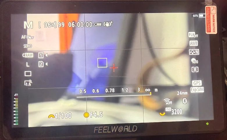 Monitor feelword F6 Plus V2 6 Polegadas