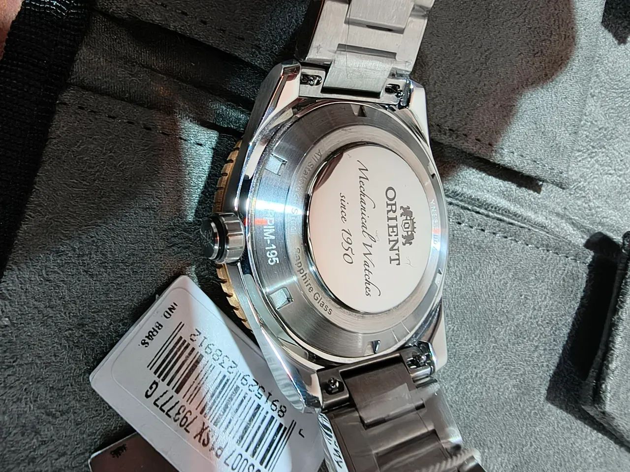 RELÓGIO ORIENT AUTOMATIC SUPERIOR MASCULINO AUTOMÁTICO YN8SS007 - Foto 4