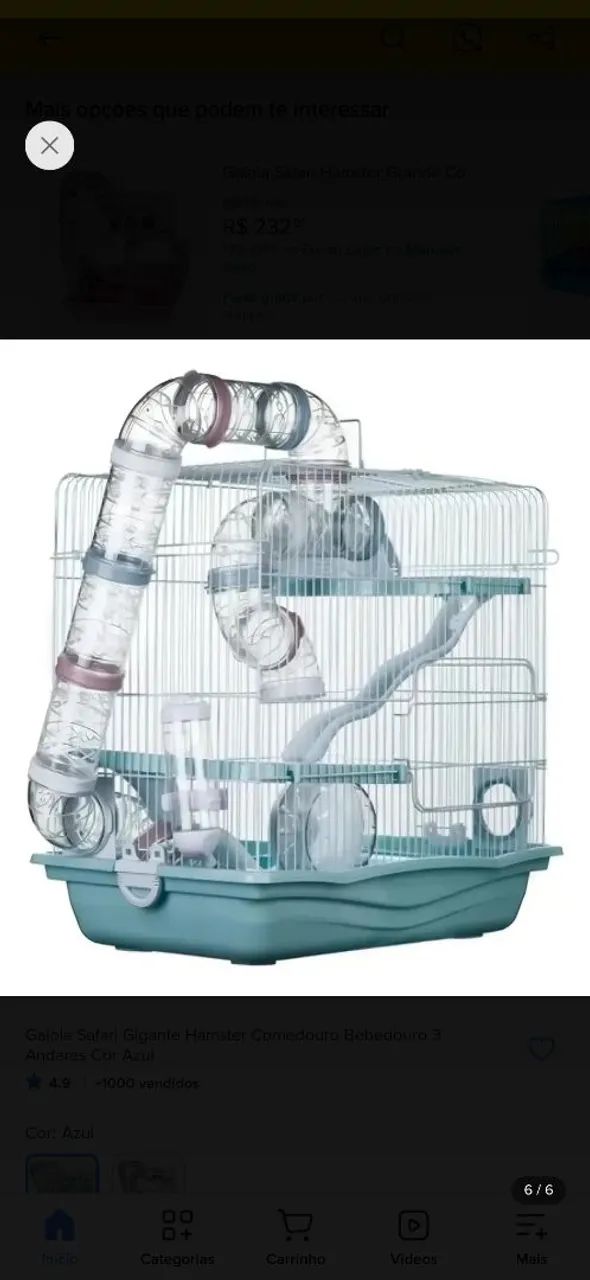 Gaiola para hamster ?  - Foto 2