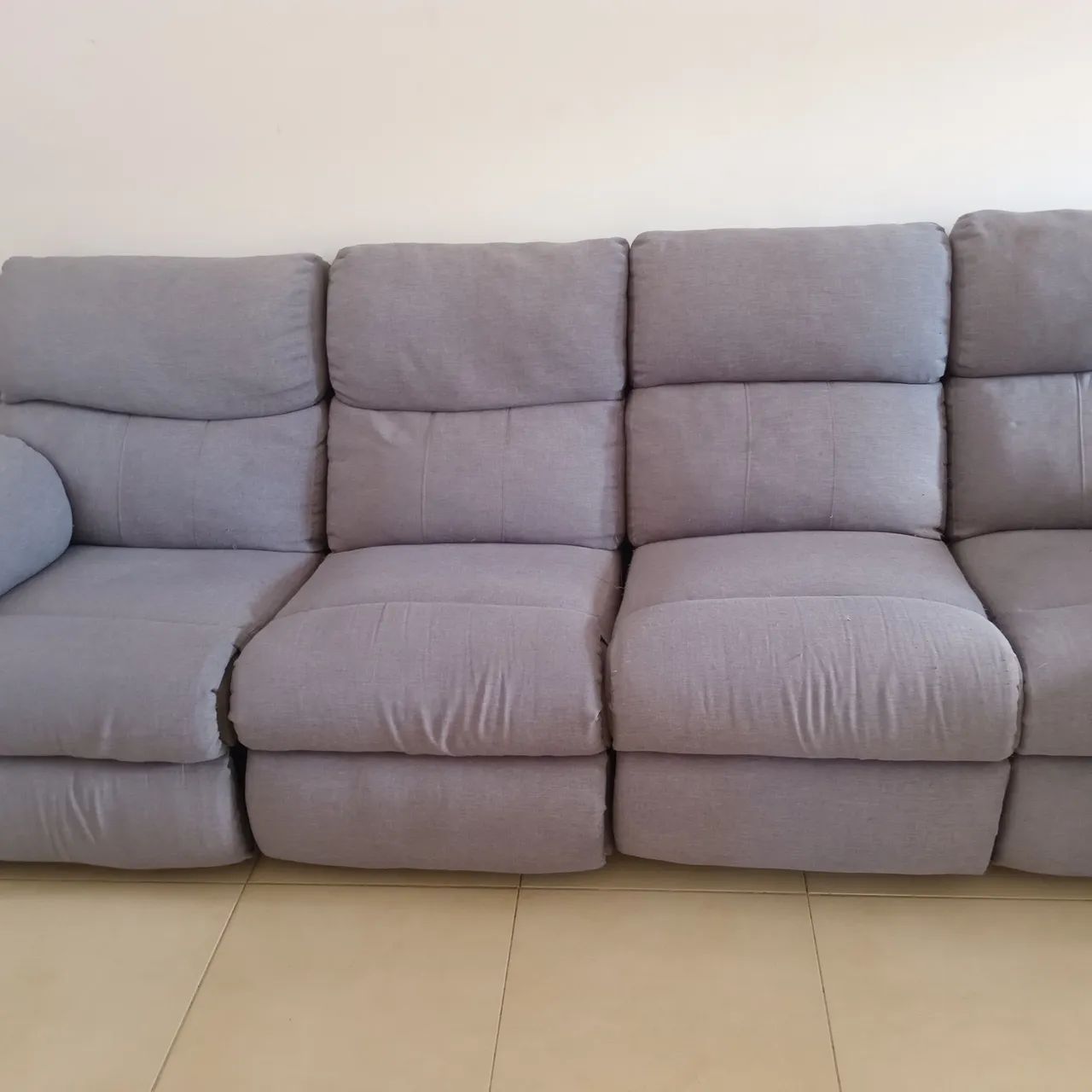 Sofá americano estrutura de ferro articulação 