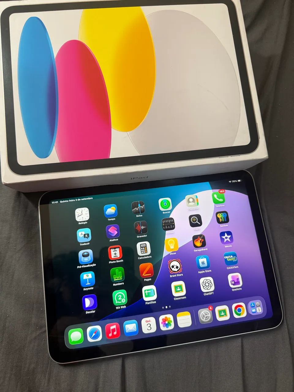 Tablet iPad 11 impecável  - Foto 4