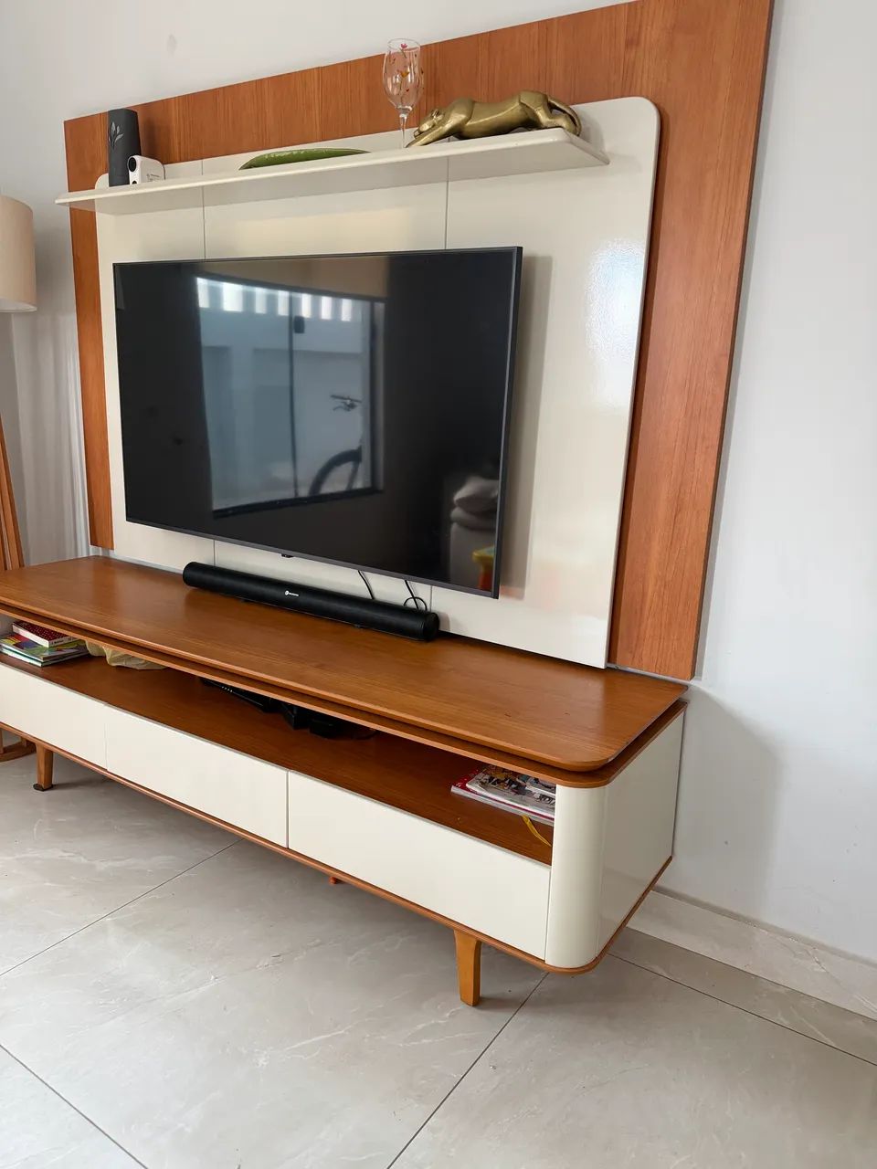 RACK COM PAINEL 
