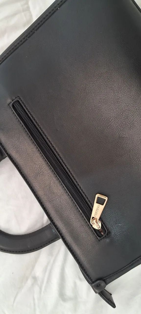 Bolsa de mão preta - Foto 4