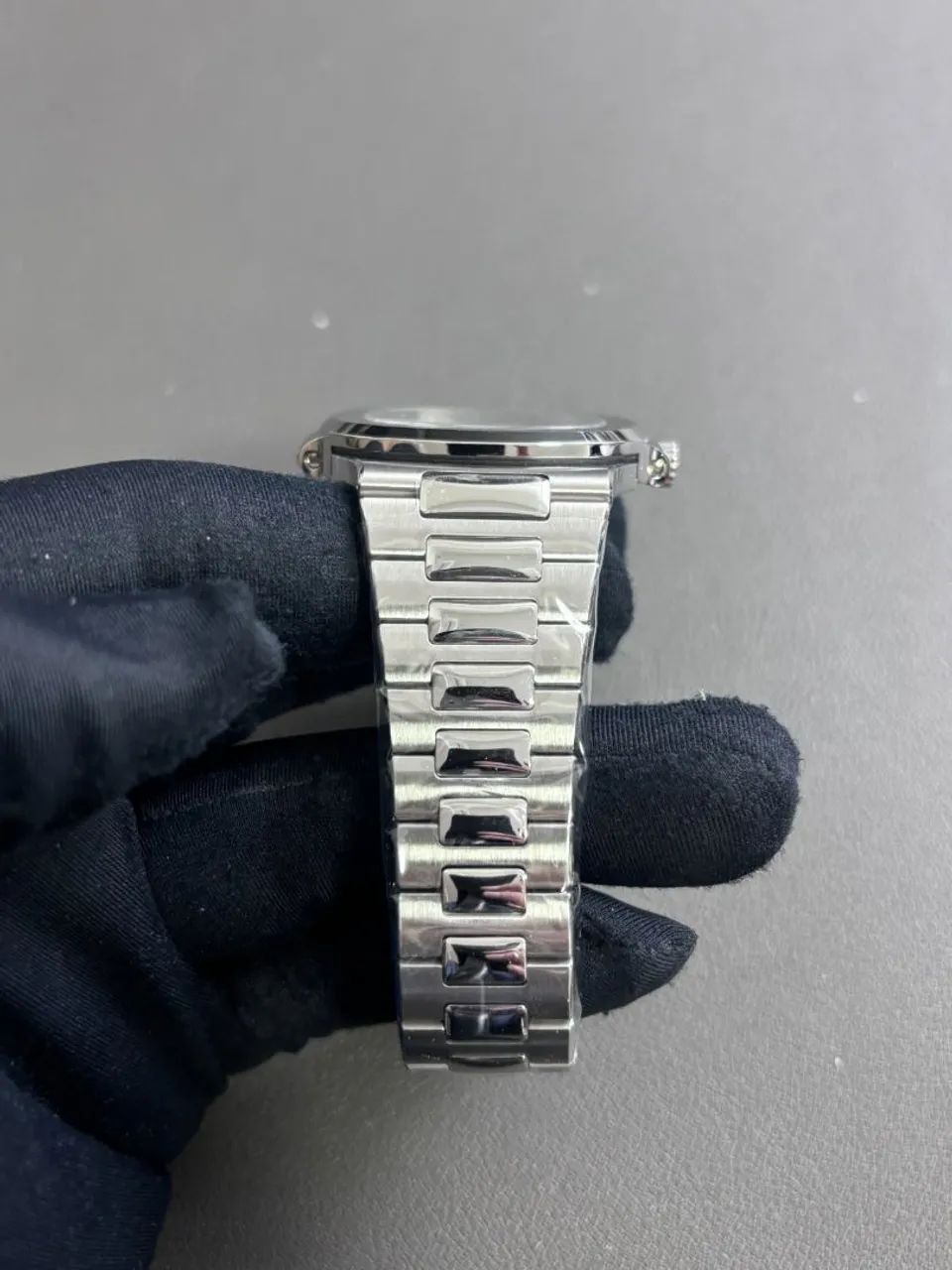 Relógio Patek Philippe Nautilus 5711 Mostrador Azul - Foto 5
