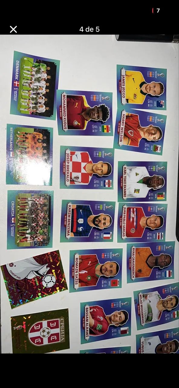 Figurinhas Copa 2022 - Foto 5