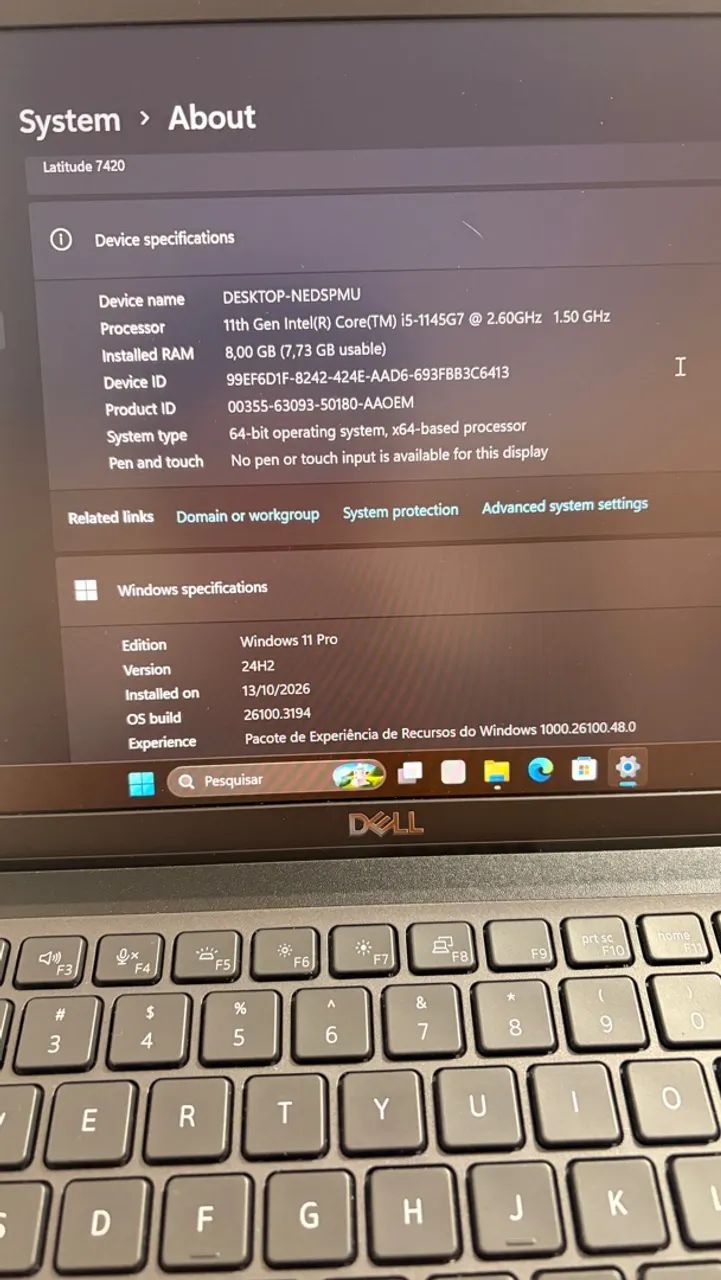 Notebook Dell latitude  - Foto 3