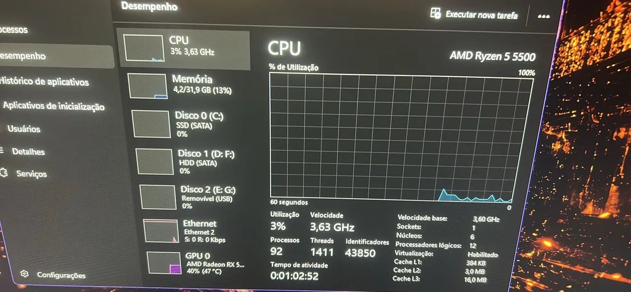 Pc gamer Completo No preço  - Foto 4
