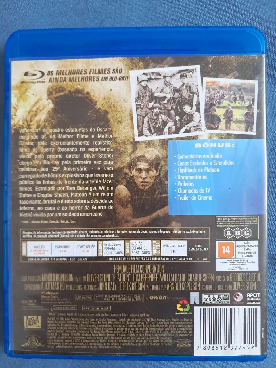 Bluray Platoon - Foto 2