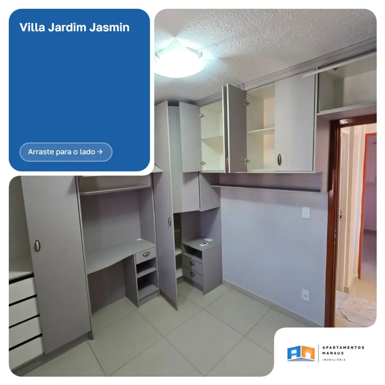Villa Jardim Jasmin  - 2 Quartos -  Tarumã Açu - Foto 3