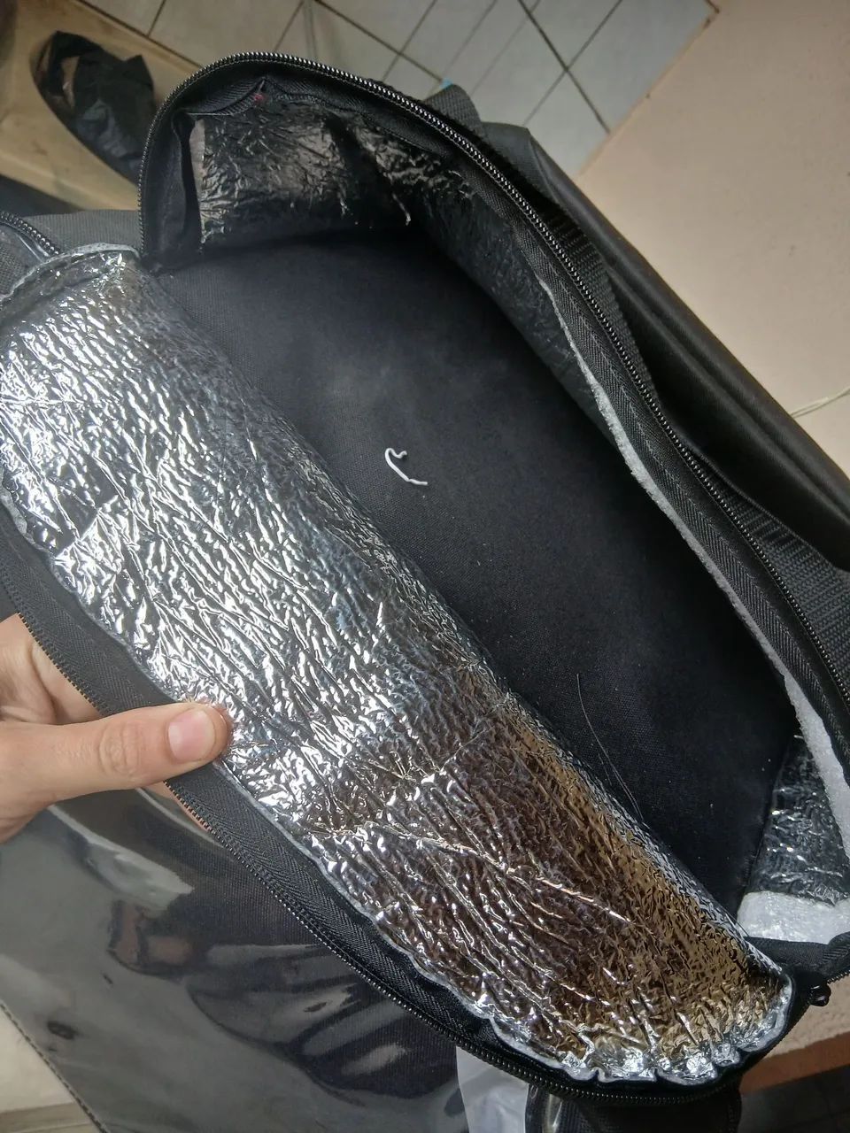 Mochila Bag Entregador Preta Nova 45 lts - Foto 4