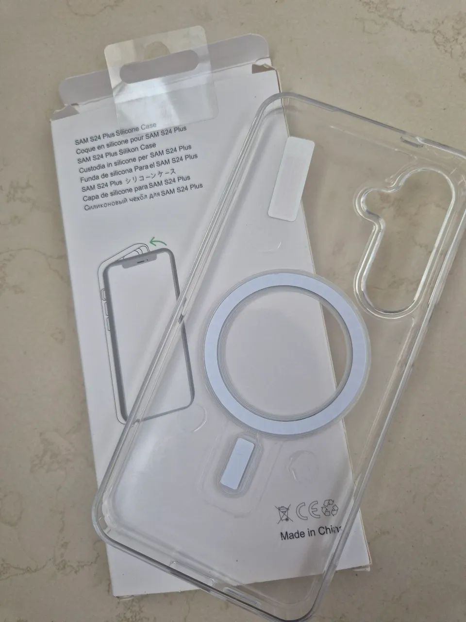 Capa S24 Plus transparente nova - Foto 2