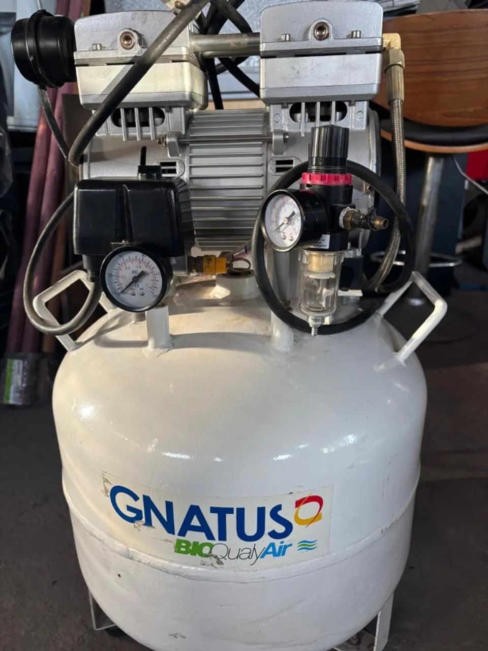 Compressor Gnatus 40L Bioqualyair - Foto 5