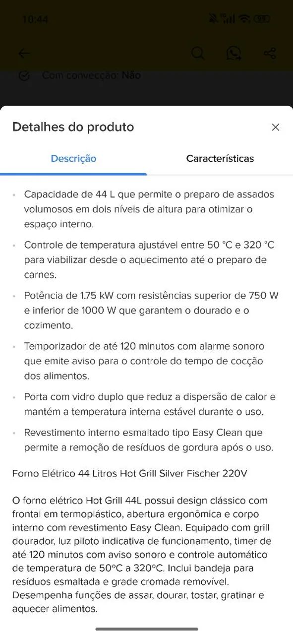 Forno elétrico  - Foto 3