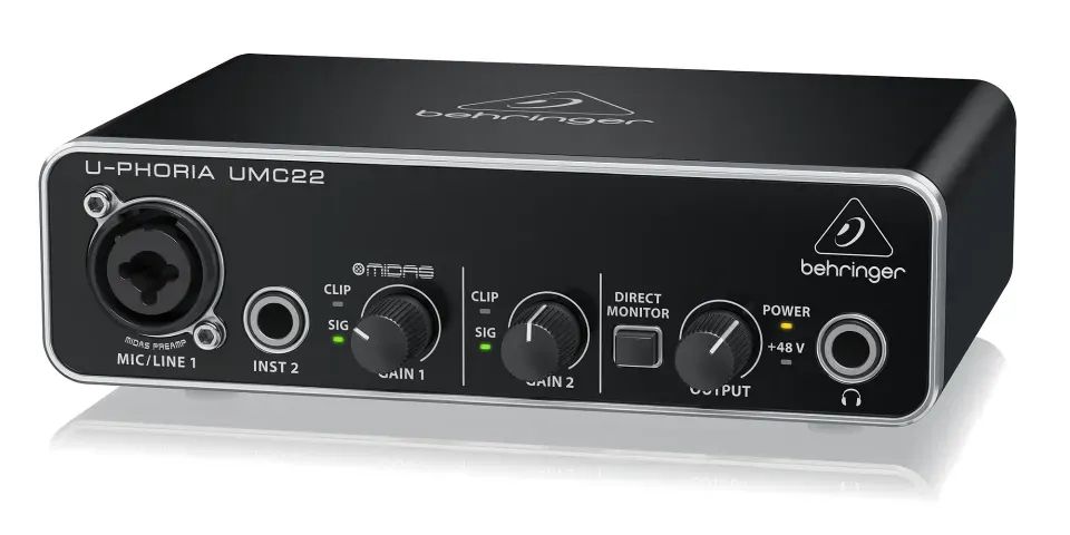 Interface de Audio Behringer UMC22