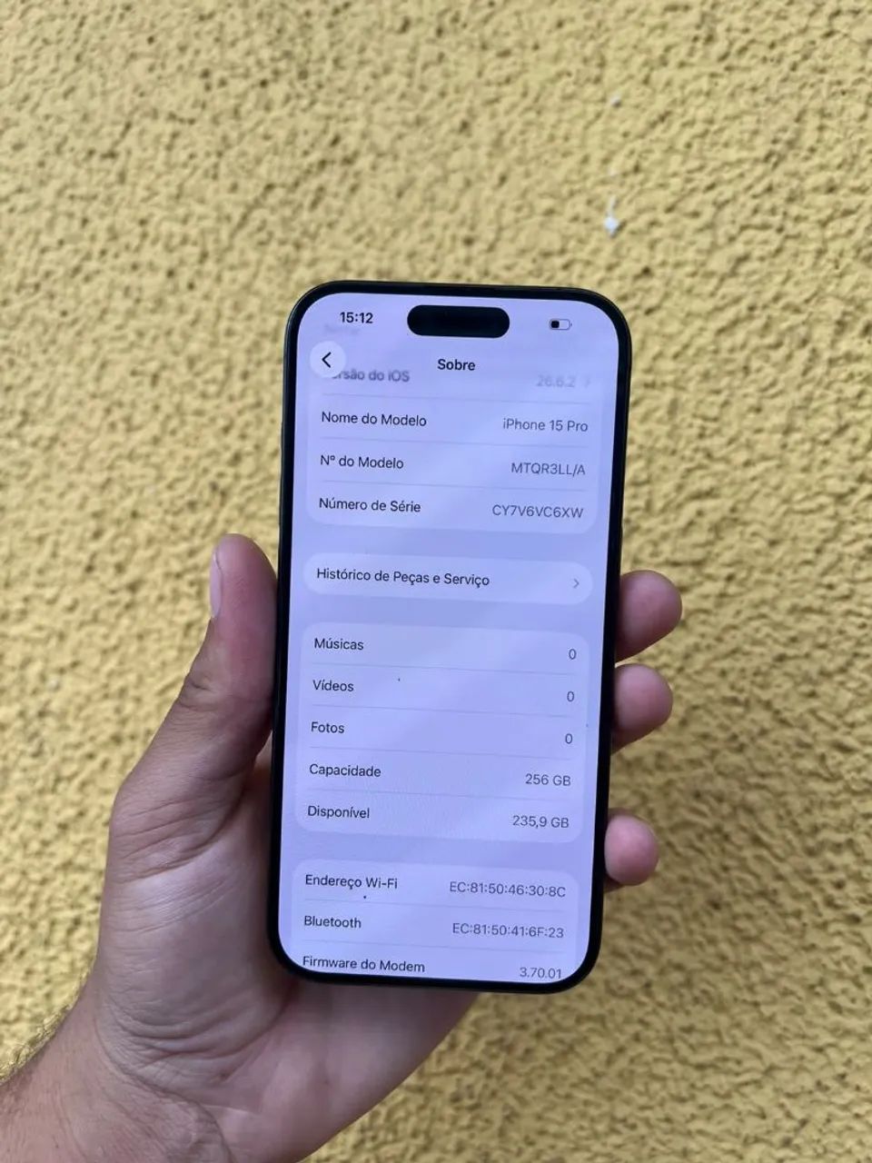 ? IPHONE 15 PRO 256GB PRETO TITÂNIO ? - Foto 5