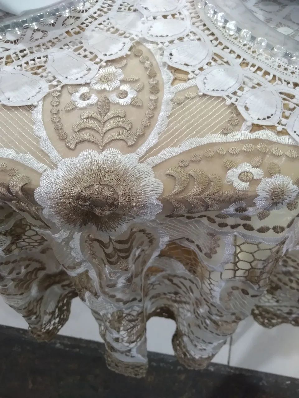 Toalha de renda gripir  - Foto 2